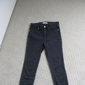 Black Madewell Skinny Jeans